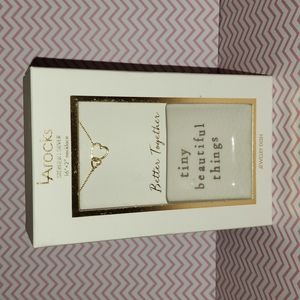 Brand new LA Rocks Sterling Silver necklace